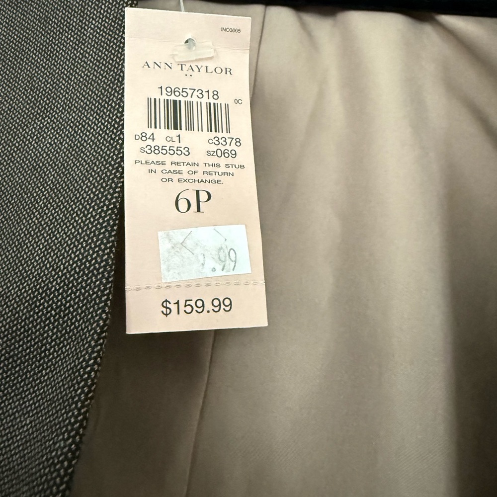 NWT Ann Taylor Dark Brown Blazer - Picture 3 of 5